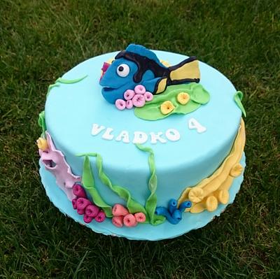 Finding Dory cake - Cake by AndyCake