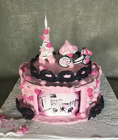 Paris - Cake by Doroty
