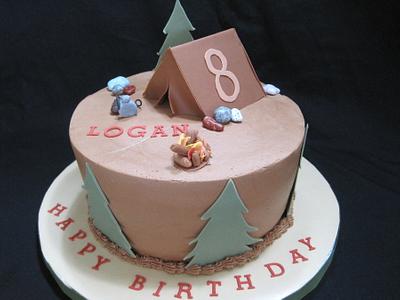 Campout Cake - Cake by Lchris