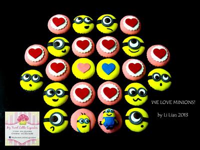 We Love Minions - Cake by LiLian Chong