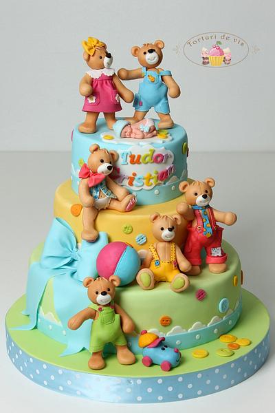 Teddy Bears for Tudor - Cake by Viorica Dinu