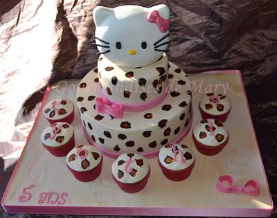 Hello kitty - Cake by Ô gourmandises de Mary