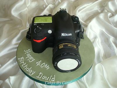 Camera cake - Cake by Carol