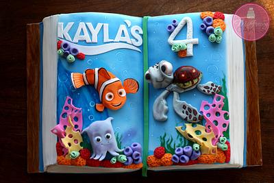 Nemo & Friends Book Cake - Cake by Shawna McGreevy