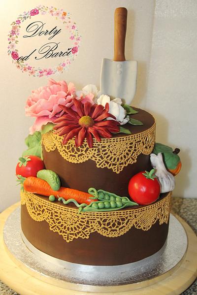 Flowers and vegetables - Cake by Dorty od Barči