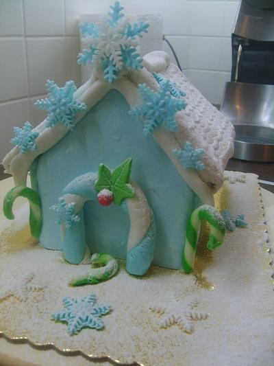 Christmas house - Cake by Nikoletta Giourga