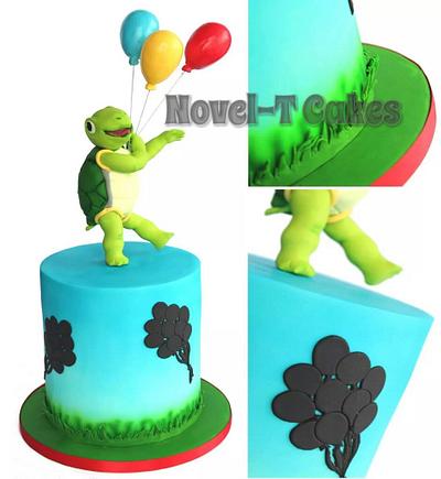 Turtle with altitude  - Cake by Novel-T Cakes