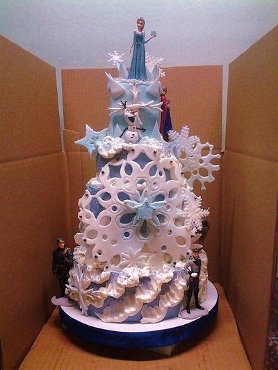 Frozen Cake - Cake by Wendy Lynne Begy
