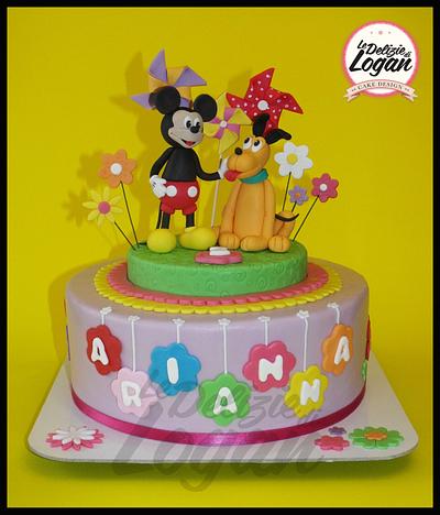 Cake Mickey Mouse and Pluto - Cake by mariella