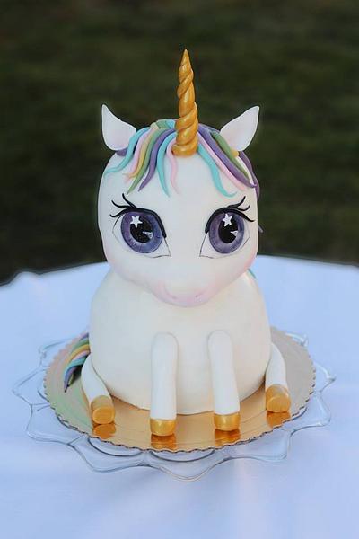 Unicorn  - Cake by Sugar Witch Terka 