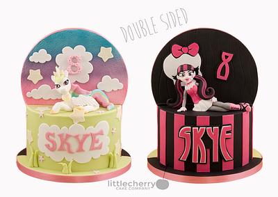 Double Sided Cake - Cake by Little Cherry