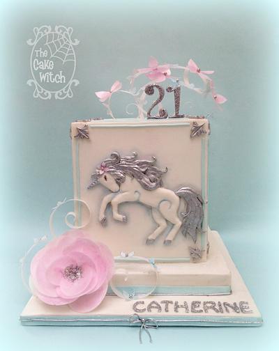 21st Unicorn - Cake by Nessie - The Cake Witch