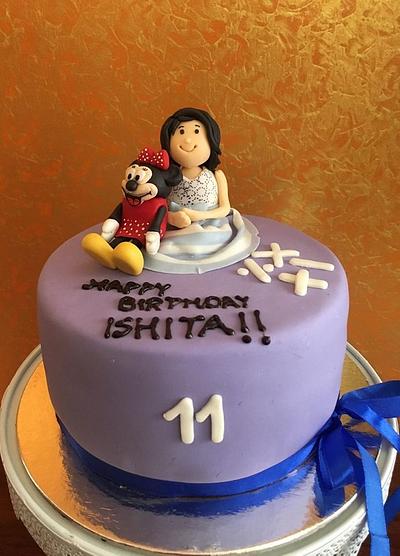 Girl with a Mickey! - Cake by Nikita Nayak - Sinful Slices