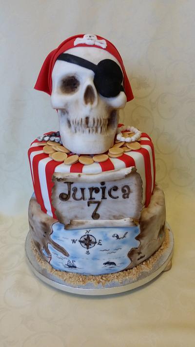 Pirate cake - Cake by Humcanka
