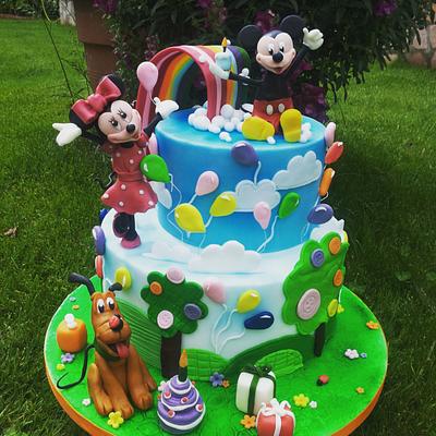 mickey mouse and friends!! - Cake by Simona