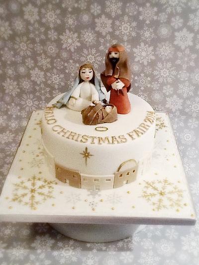 Nativity in Bethlehem  - Cake by K Cakes