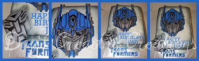Transformer Optimus Prime - Cake by Day