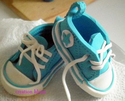 baby shoes converse - Cake by creation hloua