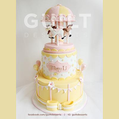 Carousel for Tiffany - Cake by Guilt Desserts
