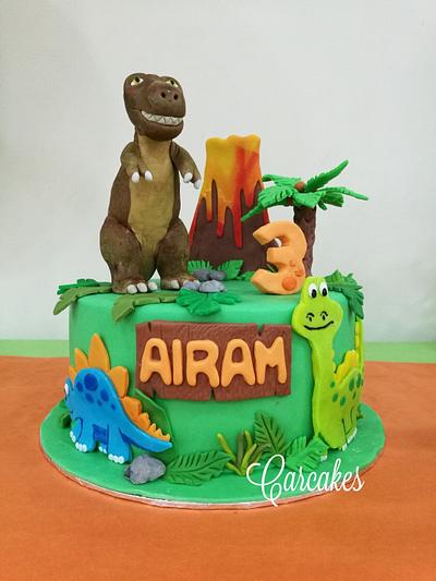 Dinosaurio - Cake by Carcakes