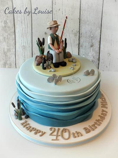 Fisherman Cake - Cake by Louise Jackson Cake Design