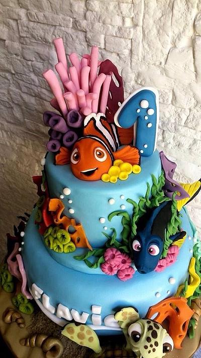 Nemo cake  - Cake by Natyscake