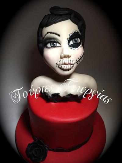 sugar face "day of the dead" - Cake by Georgia Ampelakiotou