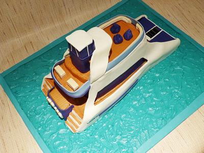 Boat - Cake by Margarida Abecassis