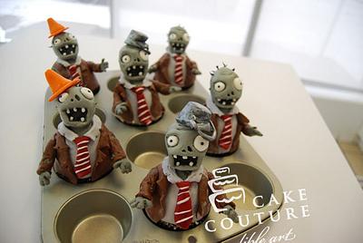 Zombie cupcakes - Cake by Cake Couture - Edible Art