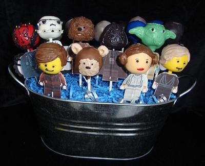 Star Wars Lego Cakepops - Cake by SongbirdSweets