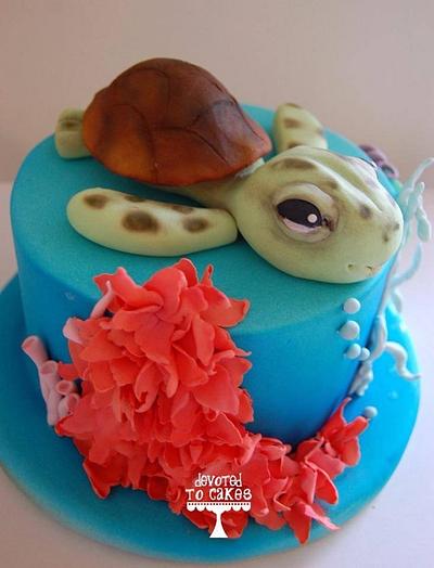Baby Turtle - Cake by Devoted To Cakes