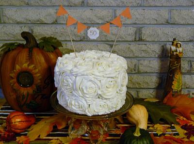 Rosette cake - Cake by Melissa Cook