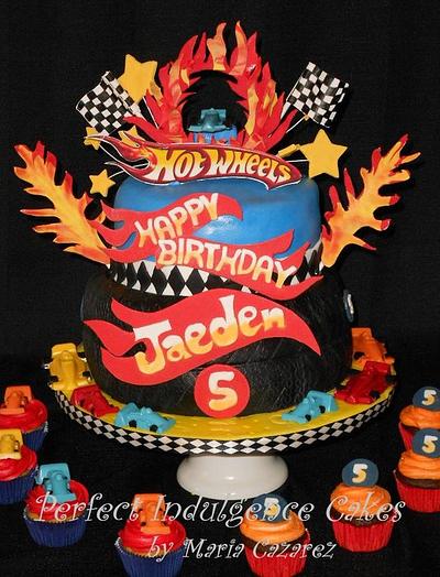 Hot Wheels Birthday Cake - Cake by Maria Cazarez Cakes and Sugar Art