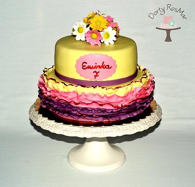 Ruffle Cake - Cake by Martina