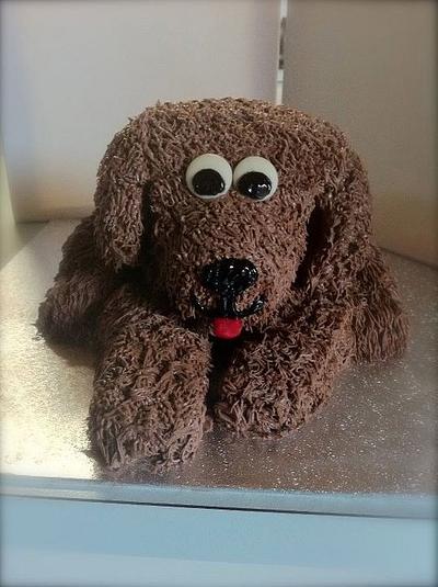 3D Dog Cake - Cake by Kira
