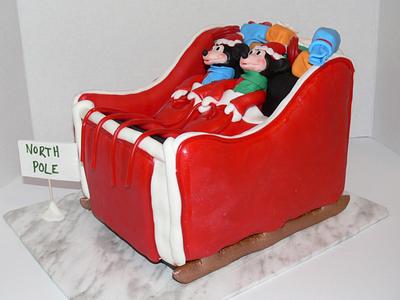 Mickey Mouse Christmas - Cake by Dessert By Design (Krystle)