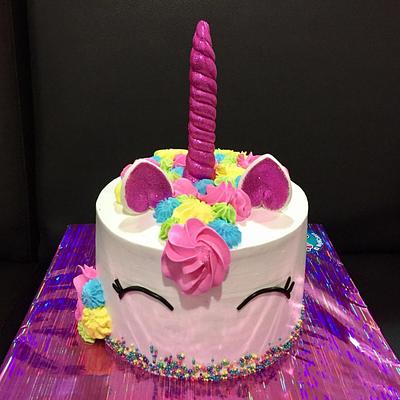Glittery Unicorn Cake - Cake by N&N Cakes (Rodette De La O)