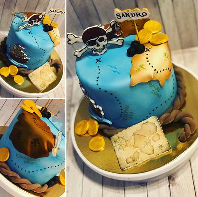 Pirate  - Cake by Jenny's Cakery 