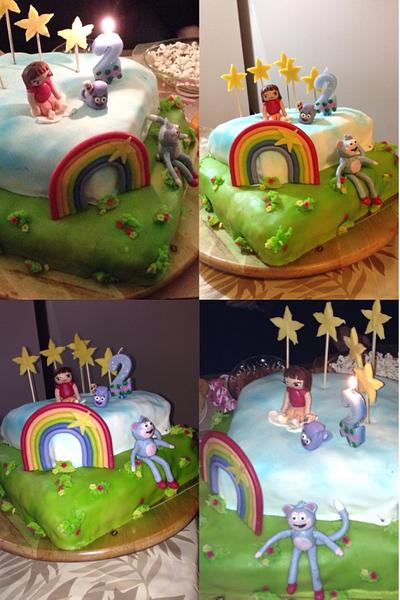Dora - Cake by helenfawaz91