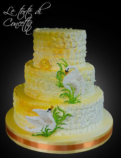 Wedding cake  - Cake by Concetta Zingale