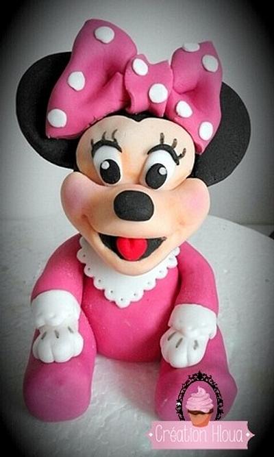 baby minnie cake topper - Cake by creation hloua
