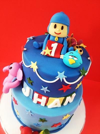 Pocoyo theme cake - Cake by BAKED