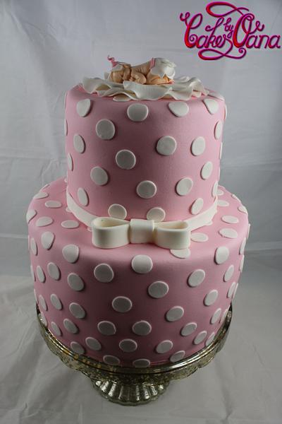 christening cake  - Cake by cakesbyoana