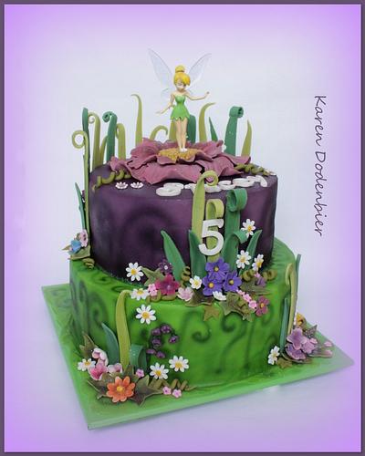 Tinkerbell! - Cake by Karen Dodenbier