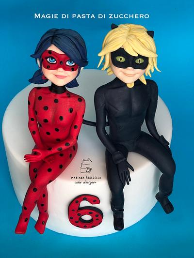 Miraculous  - Cake by Mariana Frascella