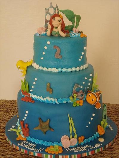 Mermaid cake - Cake by Dolce Sorpresa