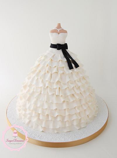 Wedding Dress Cake - Cake by Noemi 