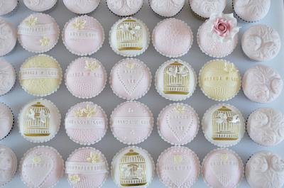Vintage Hen Party Cupcakes - Cake by Hilary Rose Cupcakes