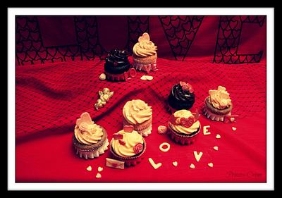 Valentine's cupcakes - Cake by Princess Crème