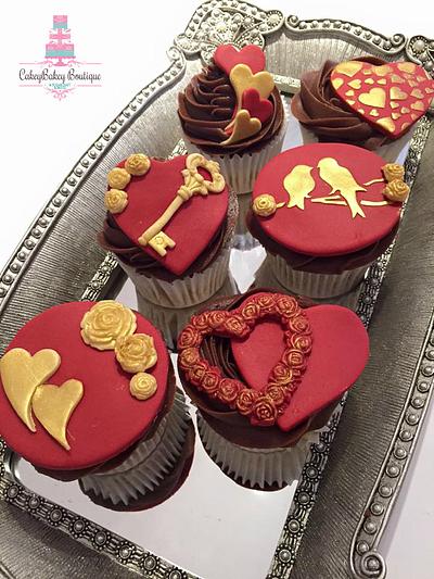 Valentines Cupcakes - Cake by CakeyBakey Boutique